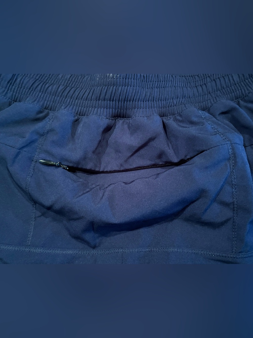 Born Primitive Women’s Running Shorts with Inner Liner Navy Blue XS - Picture 5 of 9